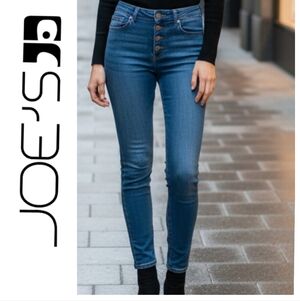 Joe's Flawless The Charlie High Rise Skinny Crop Jeans